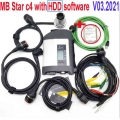 New Full Chip MB Star C4 SD Connect software 03/2022 WIFI MB Star C4 Diagnosis tools system for car/truck(12V/24V)|Code Readers