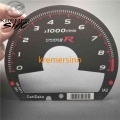 Dashboard Instrument Retrofit for Honda CIVIC TYPE R Instrument face plate Polyester Film Face plate CIVIC FA5 FG2 FA1 FD1|Fuel