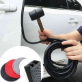 2/3/5M Car Door Anti Collision Strip with Steel Disc Bumper Trim Edge Scratch Protector Strip Sealing Guard Car Decoration|Styli