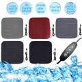 Car Air Ventilated Fan Cushion Car Seat Pad Ventilation Cushion USB Fan Cushion For Office Chair USB Cooling Car Seat Cushion|Au