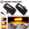 Flashing Car Turn Signal Lamps Side Marker Lights Lateral LED For Peugeot 306 106 406 806 Citroen XM ZX Break Xsara Xantia Fiat|