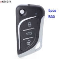 5pcs KEYDIY B30 Universal Remote Control Key B series for KD900 KD900+ URG200 KD X2 mini|Car Key| - ebikpro.com