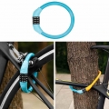 Durable Bicycle Anti Theft High Security Portable Password Safety Ring Lock MTB Ring Lock for Electric Motorcycle Mountain Bike|