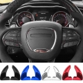 For Dodge Durango Citadel R/T Charger GT Daytona TA 392 Challenger Car Steering Wheel DSG Gear Shifter Paddle Extension Stickers