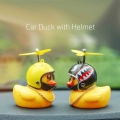 Bike MTB Bicycle Duck Bell With The Broken Wind Small Yellow Duck MTB Road Bike Riding Helmet Cycling Accessories Without Light|