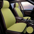 7 Colors Flax Car Seat Covers Front Auto Seat Cushion 3D Mesh Linen Fabric Seat Pad Protector with Head Backrest Anti Slip|Autom