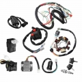 125cc 150cc 200cc 250cc Dirt Bike ATV QUAD ELECTRICS Universal CDI Wire Start Harness Set Harness Plug And Stator|Motorbike Ingi