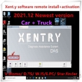 Newest V2021.12 X.entry DAS Software remote Install and Activation MB STAR sd C4C5 C6 software ve.diamo d.ts w.is e.pc star.fin