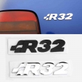 Car 3D Metal R32 Logo Sticker For Volkswagen VW GOLF 3 4 5 6 7 mk4 mk5 Car Body Trunk Emblem Badge Decal Sticker Car Styling