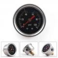 0-100 Psi Fuel Press Pressure Gauge For Fuel Pressure Regulator Liquid Filled Black Face Oil Gauge 1/8" Npt - Engine - Offi