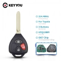 KEYYOU HyQ12BBY 314.4 Mhz ID67 Car 3/4 Buttons Remote Key For Toyota Camry Avalon Corolla Matrix RAV4 Yaris Venza tC/xA/xB/xC|Ca