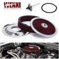 14" X 3" Round Washable Trim Super Flow Thru Lid Caburetor Air Cleaner Filter Top Assembly Replacement For Chevrolet G