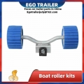 BOAT TRAILER WOBBLE ROLLERS. 4" BLUE RIBBED 18mm Bore. Soft Wobble Roller|Personal Watercraft Parts & Accessories| -