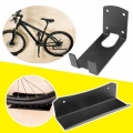 Heavy Duty Bicycle Wall Mount Heavy Cut Steel Bicycle Storage Plate Bracket With Install Screws Up to 25KGS Capacity|Bicycle Rac