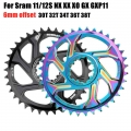 Mtb Offset 3°/ 6°gxp Bicycle Crankset Fixed Coroa Dentada Para Bicicleta Gxp Mtb 30t-40t Para Sram 11/12s Nx Xx Xo Gx Gxp11 - Bi