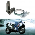 Bolts M6X32MM Scooter Exhaust Nuts+Stubs+Gasket Exhaust Muffler Pipe Silencer Muffler Gy6 50cc Moped Scooter 139qmb 150cc 125cc|