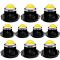 10pcs T4 T4.2 Led Super Bright Led Car Board Instrument Panel Lamp Auto Dashboard Warming Indicator Wedge Light 10x