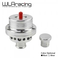 WLR RACING 2015 NEW HQ 1"(25MM) Dual Piston Blow off valve DV Turbo 1.8T For VW Golf MK4 Jetta A4 B5 Black,Silver BOV WLR