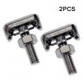 1 Pair Stainless Steel Battery Cable Terminal Connectors Car T-bolt Replace 19116852 Car Accessories - Battery Cabl