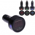 Universal Auto Car Digital Voltmeter Electronic 12v 24v Cigarette Lighter Socket Car Battery Volt Monitor Gauge Rgb Display New