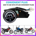 2021 Motorcycle panel Speedometer LED Digital Odometer Motorbike Tachometer For Honda Offroad XR150 XR 150L XL150 CG150 GY200|In