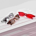 Small frame fashion sunglasses UV400 sun shading glasses retro oval Sunglasses cat's eye outdoor goggles mountaineering Sung