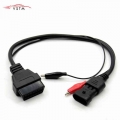 For Fiat 3pin Lancia For Alfa Romeo 3 Pin Obd2 Obd 16 Pin Tool Adapter Cable - Diagnostic Tools - ebikpro.com