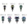 Aluminum Magnetic Oil Drain Bolt Oil Sump drain plug nut Oil Drain Plug Magnetic M12 M14 M16 M20*1.5 / 1.25|Nuts & Bolts|