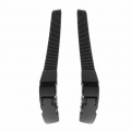 2 Pieces Replacements Inline Roller Skating Shoes Energy Strap Skates Buckles Belts Accessories Black|Flashing Roller| - Offic