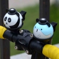 Cute Cartoon Panda Head Bike Bell Children Balance Car Bicycle Hand Press Small Bells Easy Operation Sports Riding M5 Wholesales