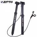 Ztto Mtb Dropper Seatpost Adjustable Suspension Seat Post Internal Routing External Cable Remote Lever 100mm Travel 30.9 31.6 -