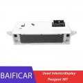 Baificar Genuine 18 Pin Multifunction Digital Display Sagem Clock Radio Information Screen Display 9652809977 For Peugeot 307 -