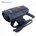 Deemount Electric Loud MTB Bicycle Air Horn Ring Road Bike Handlebar Bell Siren Cycling Air Alarm Alert 120db Noise 5 Sounds|han