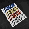 Motorcycle Stickers Raise 3d Label Emblem Fairing Body Decals For Yamaha R6 Yzf-r6 Yzf600 1998-2015 2016 2017 2018 - Decals &