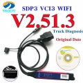 Large Cable SDP3 V2.51.3 VCI3 Scanner for VCI Wireless VCI 3 Truck Diagnosis Software WIFI 2.31 Instead VCI2| | - ebikpro