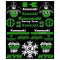 Vinyl Motorcycle Kawasaki Stickers Decals Performance Emblem logo Kawasaki z800 z1000 z900 z750 z650 Ninja 650 400 z400 zx6r| |