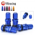 4pcs / Set Universal Motorcycle Car Wheel Tubeless Tire Valve Air Caps For Tire Valve Stem Aluminum Metal Air Valve Stem Vr-wr11