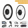 Electric Bike Conversion Kit 26in 1500w Hub Motor Wheel Kit 36v 48v 500w 1000w Front Rear Ebike Motor Wheel With Tire Lcd3 - Ele