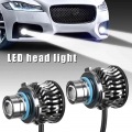 Cars Motorcycle Led Laser Headlight Cars High Beam Dipped Beam 2pcs Super Bright Spotlight Headlamp H11 H8 9005 Fog Bulbs|Car He