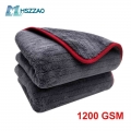 60*90 1200GSM Car Detailing Microfiber Towel Cleaning Rag for Car Drying Car Wash Car Care Cloth Detailing Car Washing Kitchen|C