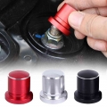 Aluminum Alloy Car Shock Absorber Screws Cap Cover Trim Waterproof Fit For Nissan Sylphy Qashqai J11 X Trail Rogue T32 Altima|In