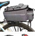 Bicycle Carrier Bag Bike Rack Pannier 12L Trunk Basket Back Seat Shelf Pouch Cycling Luggage Shoulder Handbag Bike Rear Bag|Bicy