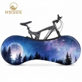 HSSEE Moon Series Bicycle Cover Environmentally Friendly Elastic Milk Silk Indoor Bicycle Tire Dust Cover Bicycle Accessories|Pr