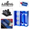 Lzone - Billet Aluminum Vise Jaw Protective Inserts For An Fittings With Magnetic Jr-slv0304-01 - Engine - ebikpro.com