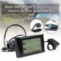 36/48v Sw900 Lcd Display Panel Meter Controller For Electric Bicycle E bike Speed Control Display Bicycle Accessories|Electric B