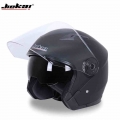 JIEKAI double Lens Open Face motorcycle helmet 3/4 motorbike helmet 9 color available unisex helmet|Helmets| - Off