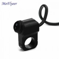 MoFlyeer Motorcycle CNC Aluminium Alloy Switches 12V 7/8" 22mm Handlebar Headlight Switch Waterproof|Motorcycle Switches|