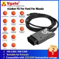 Vgate vLinker FS ELM327 USB For Ford FORScan MS CAN/HS CAN Switch OBD2 Car auto Diagnostic Scanner For Mazda OBDII Adapter Tool|