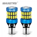 2x T15 W16w 921 912 Led 4014+3030 6000k White Red Yellow Led Backup Car Reversing Light Bulb Backup Canbus Turn Signal Lamp - Si