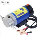 Portable Oil Transfer Pump 12v 1-4l/min Extractor Fluid Suction Electric Change Fuel Pump 100w 4l For Car Motorcycles Boats - Oi